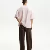 T-shirt oversize a maniche corte