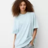 T-shirt oversize a maniche corte