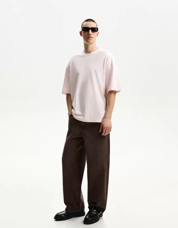 T-shirt oversize a maniche corte