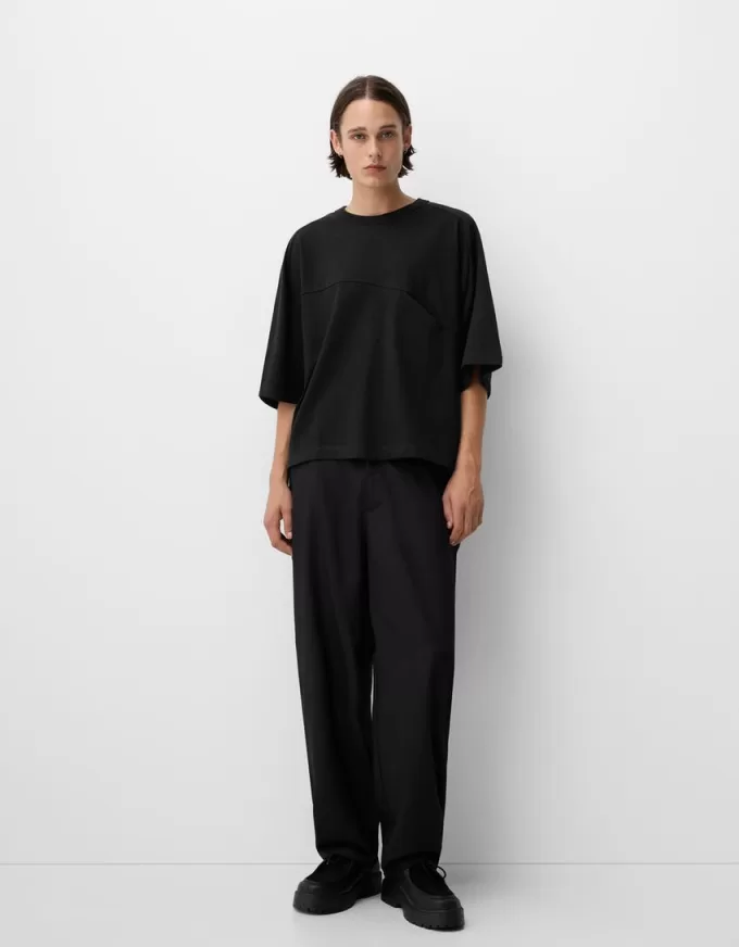 T-shirt oversize a maniche corte