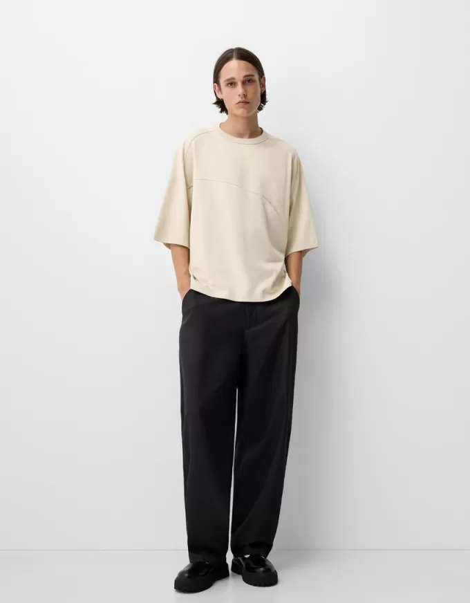 T-shirt oversize a maniche corte