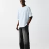 T-shirt oversize a maniche corte