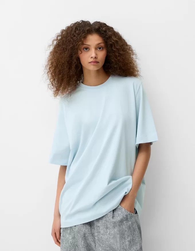 T-shirt oversize a maniche corte