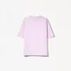 T-shirt oversize in cotone pesante a maniche corte