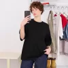 T-shirt oversize in cotone pesante a maniche corte