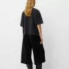 T-shirt oversize stampata a maniche corte