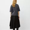 T-shirt oversize stampata a maniche corte