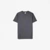 T-shirt slim fit a maniche corte con cuciture