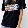 T-shirt sportiva Captain Tsubasa a manica corta