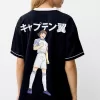T-shirt sportiva Captain Tsubasa a manica corta