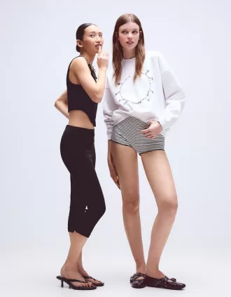 Top a corsetto con fiocchi