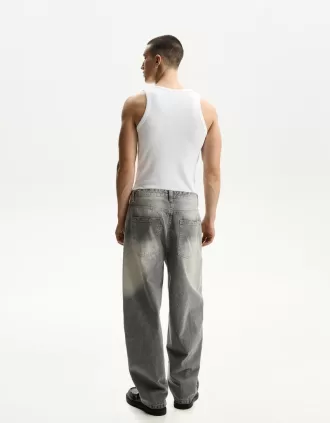 Top a costine con spalline