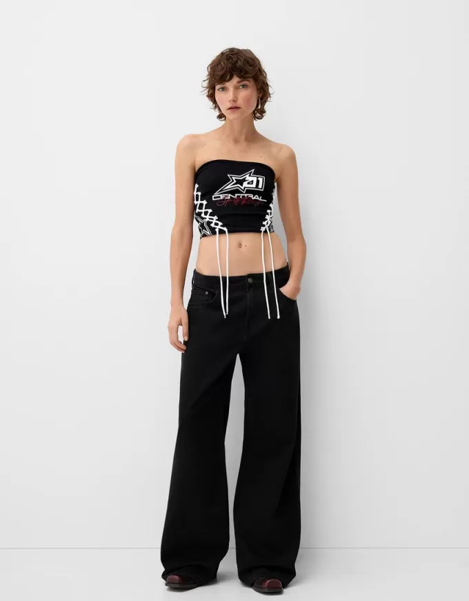 Top a fascia con lacci