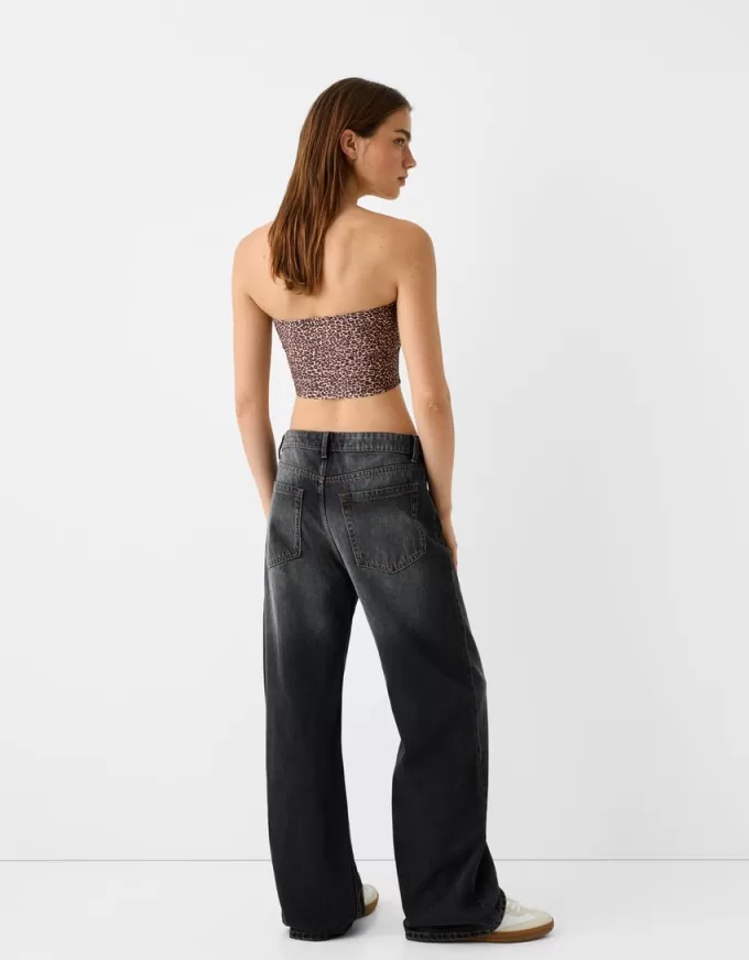 Top a fascia con risvolto