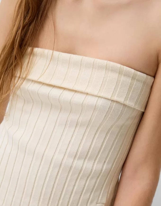 Top a fascia con spacco laterale