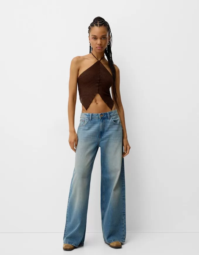 Top da corsa all’uncinetto