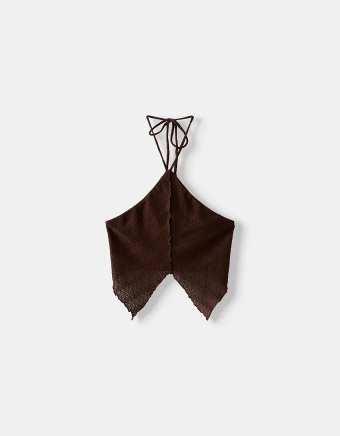 Top da corsa all’uncinetto