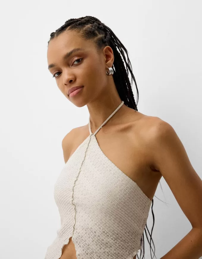 Top da corsa all’uncinetto