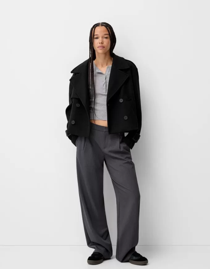 Trench corto morbido