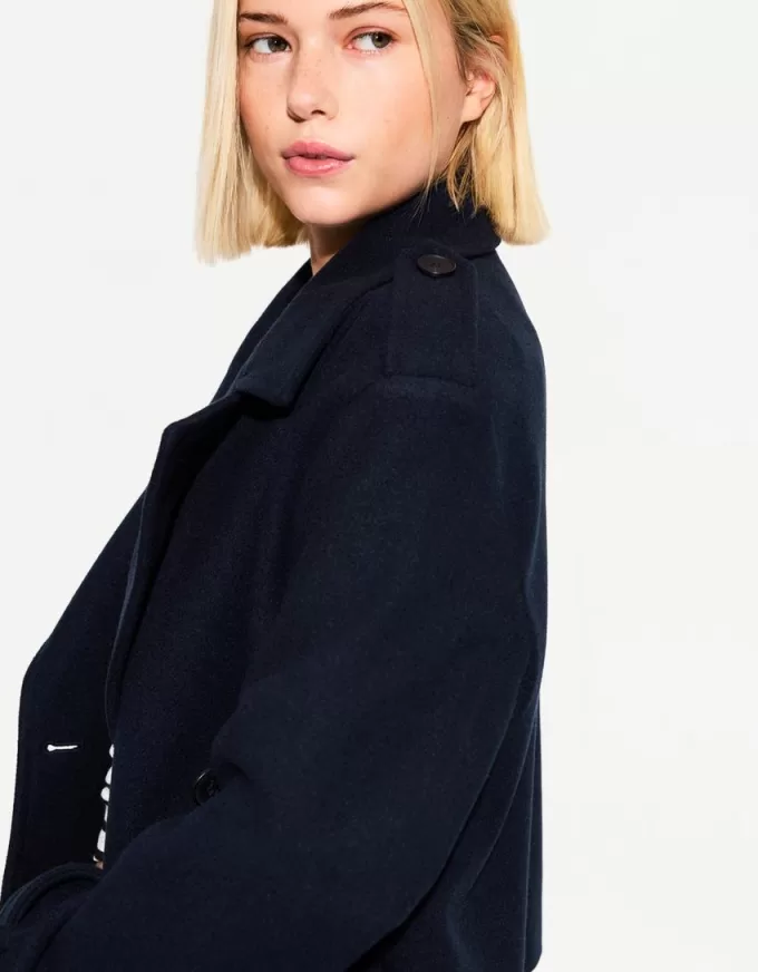 Trench corto morbido