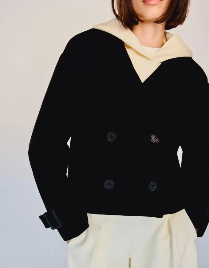 Trench corto morbido