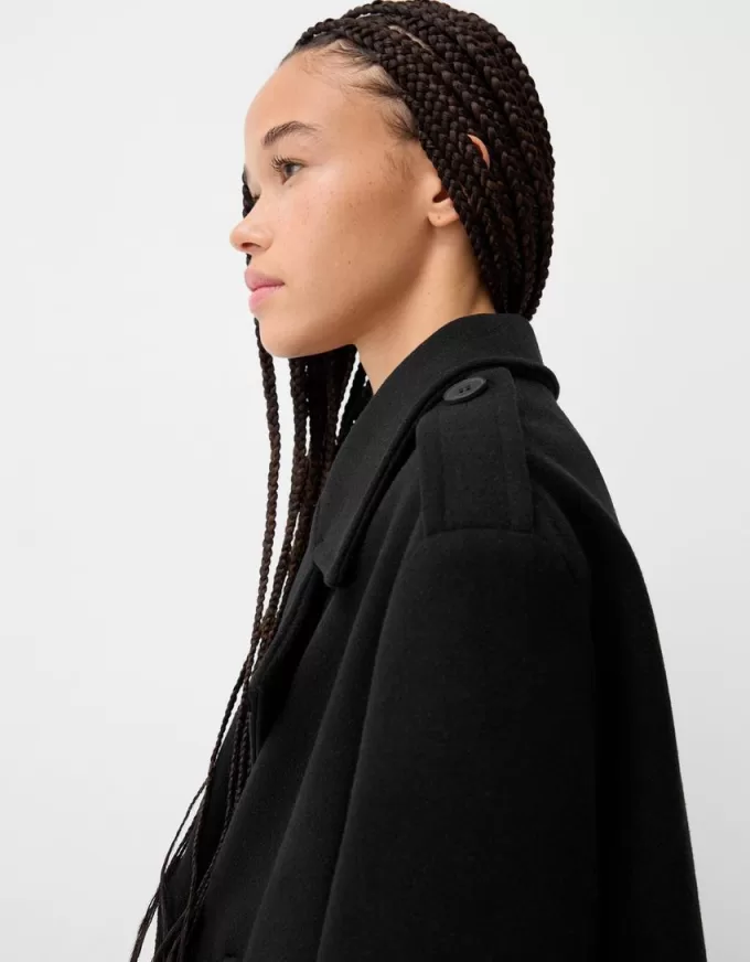 Trench corto morbido