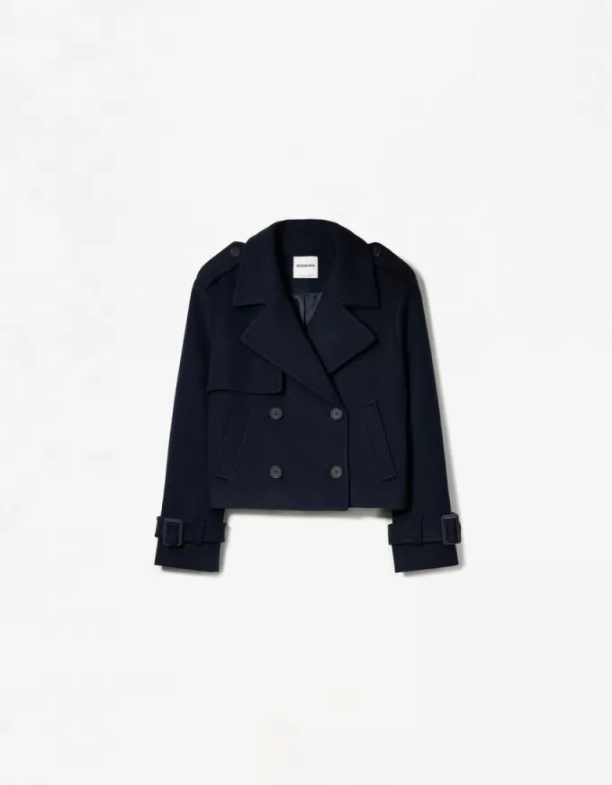 Trench corto morbido