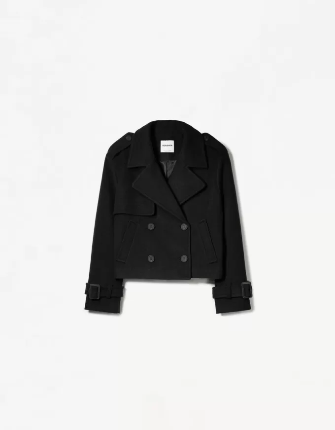 Trench corto morbido