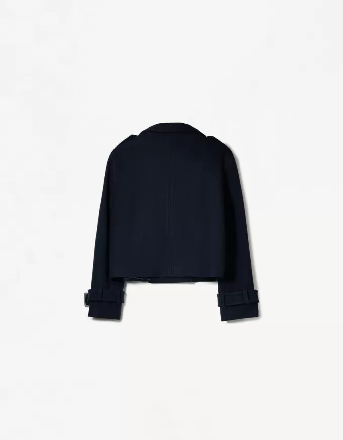 Trench corto morbido