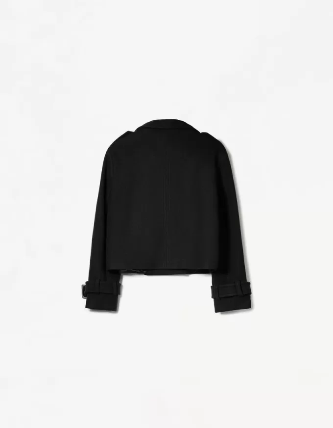 Trench corto morbido