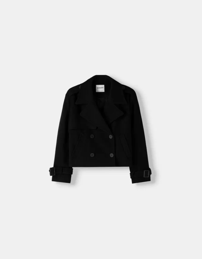 Trench corto morbido