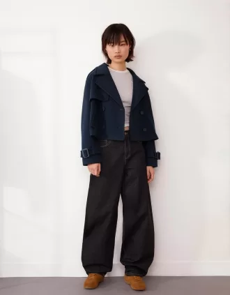 Trench corto morbido