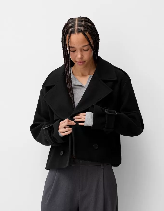 Trench corto morbido