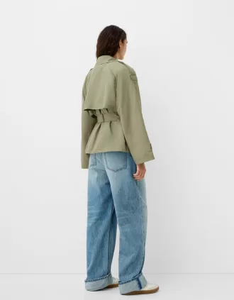 Trench corto oversize
