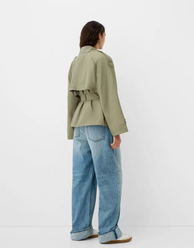 Trench corto oversize
