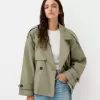 Trench corto oversize