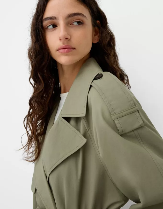 Trench corto oversize