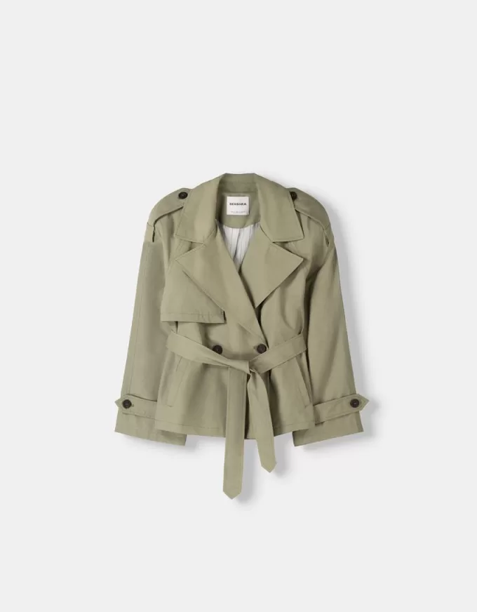 Trench corto oversize