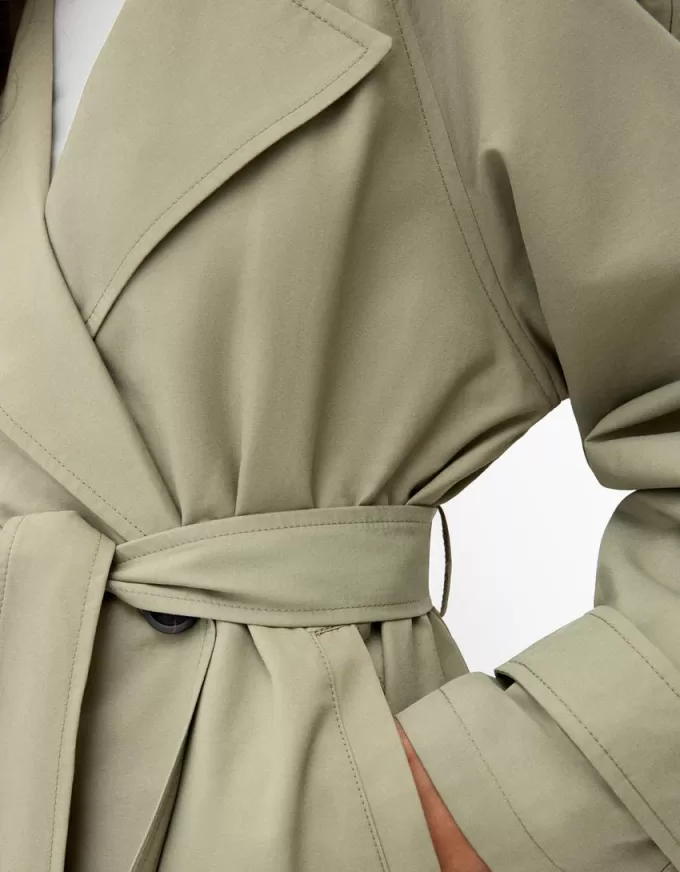 Trench corto oversize