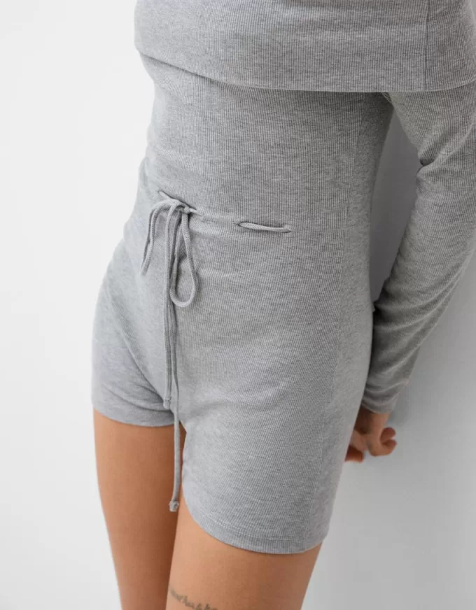 Tutina Bardot a maniche lunghe