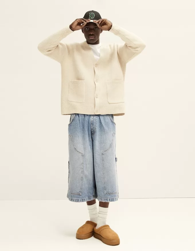 Zoccoli con plateau e fodera in pelliccia sintetica